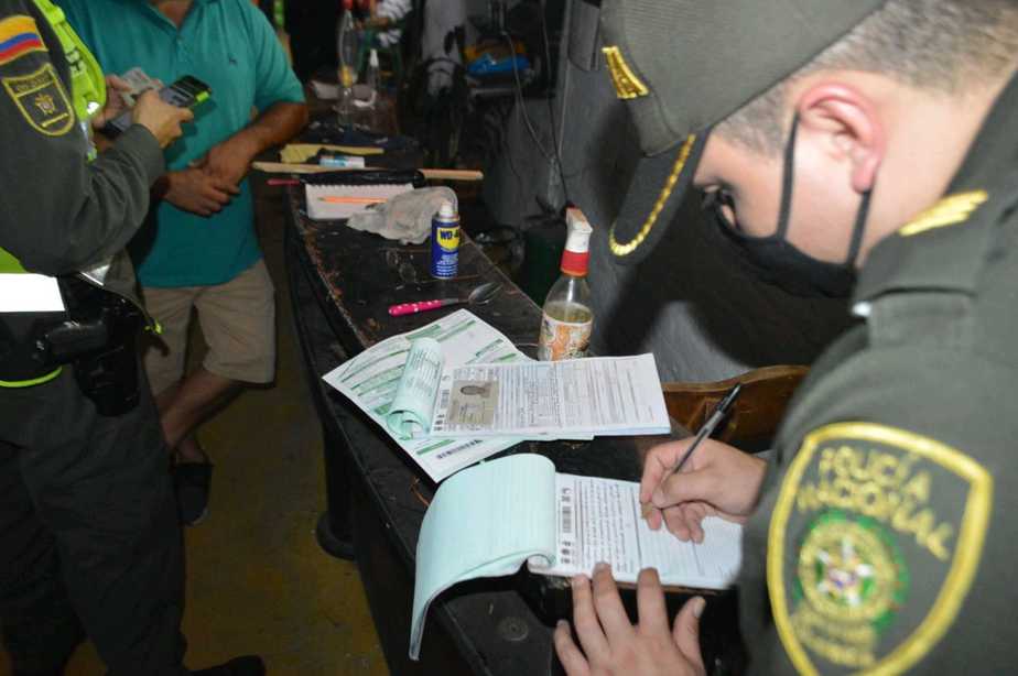 Durante lo corrido del 2020 se ha logrado la recuperación de 13 vehículos, 42 motocicletas, 205 celulares.