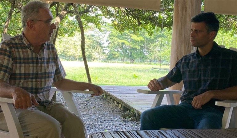 Uribe y Leopoldo López se reunieron en la finca en ‘El Ubérrimo’