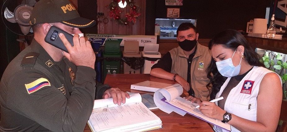 Por incumplir las normas anticovid 880.765 personas han recibido su comparendo