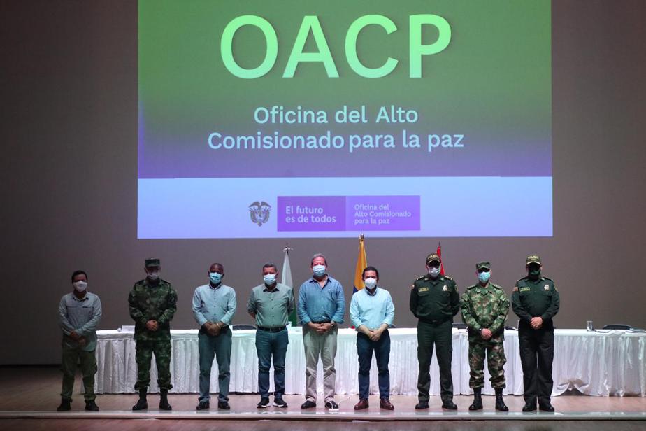 Los gobernadores y el alto comisionado se reunieron en Neiva para generar acciones que permita combatir los actores armados.
