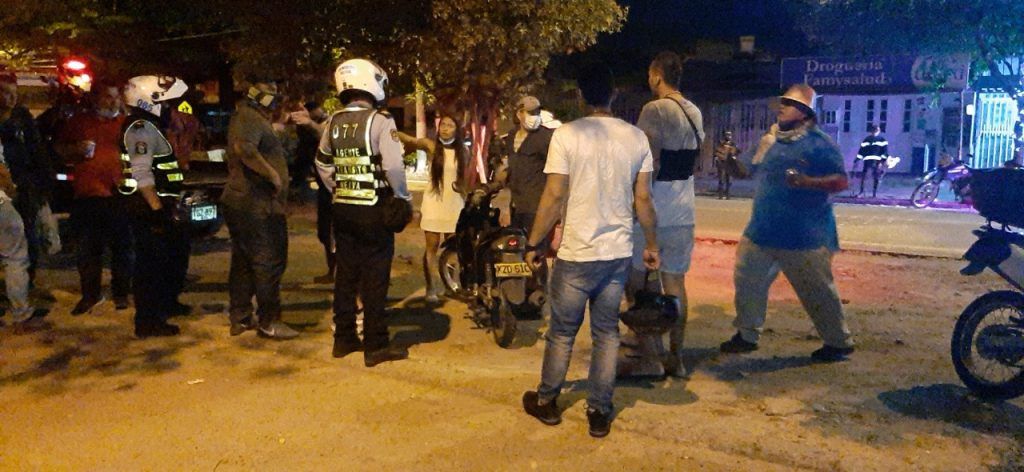 Este fin de semana estos controles dejaron como resultado 122 órdenes de comparendo.