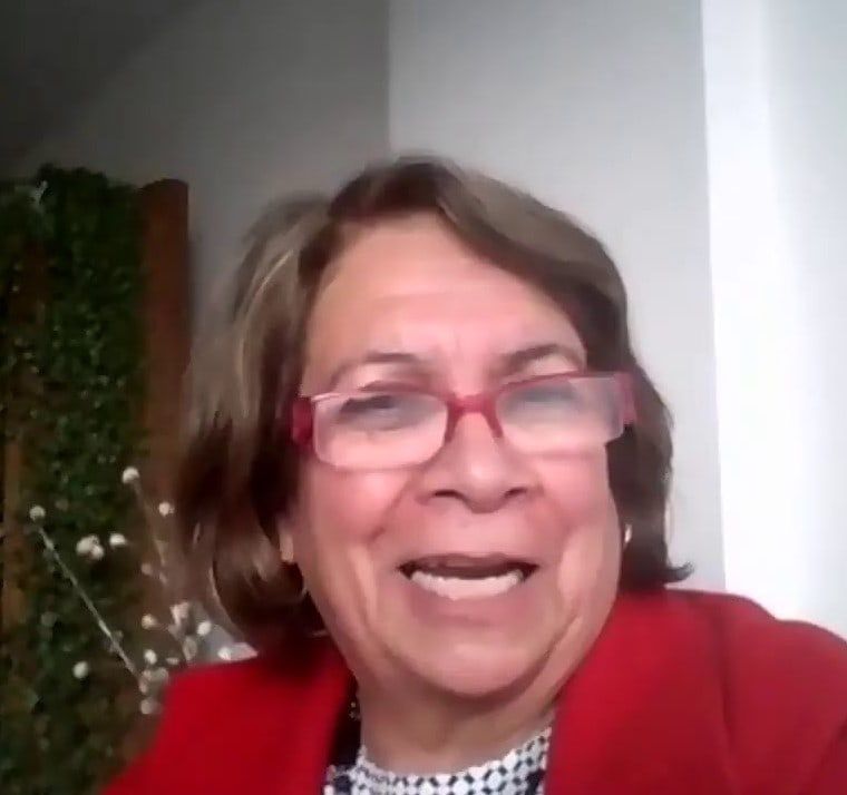 Aida Avella, senadora.