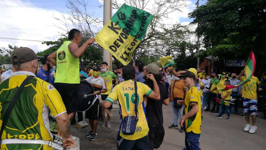 Llegaron a Neiva los campeones