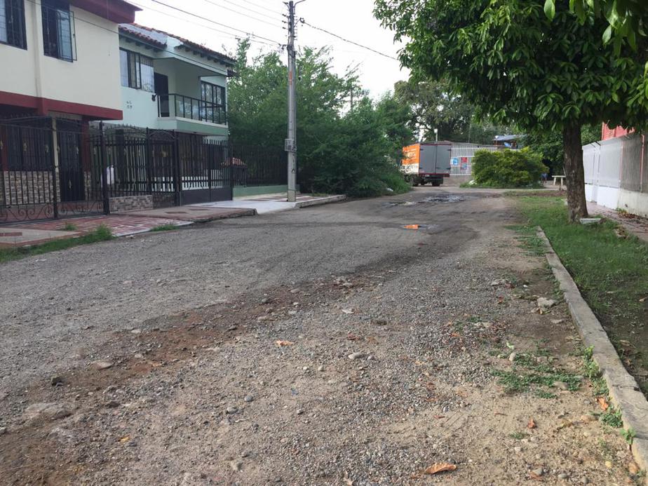 Principales vías del barrio Sevilla, un problema para los residentes del sector