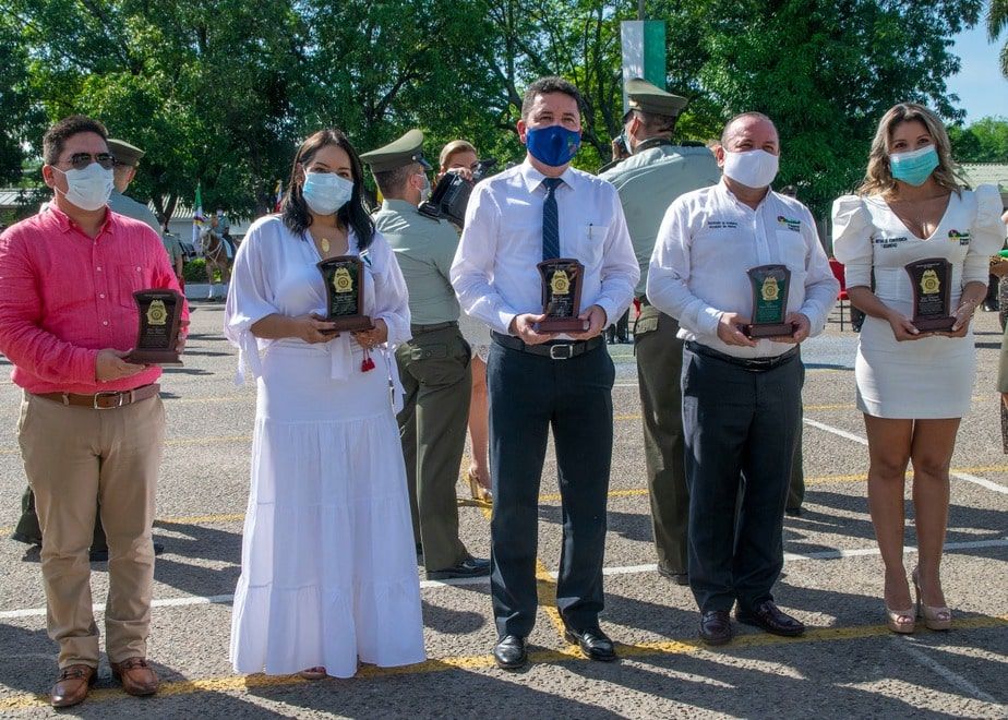 El trabajo interinstitucional también fue reconocido por la fuerza Pública.