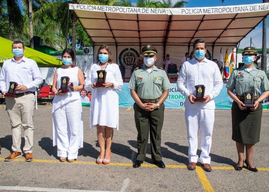 Personal del área de salud también fue reconocido su trabajo y mucho más en esta época de pandemia.