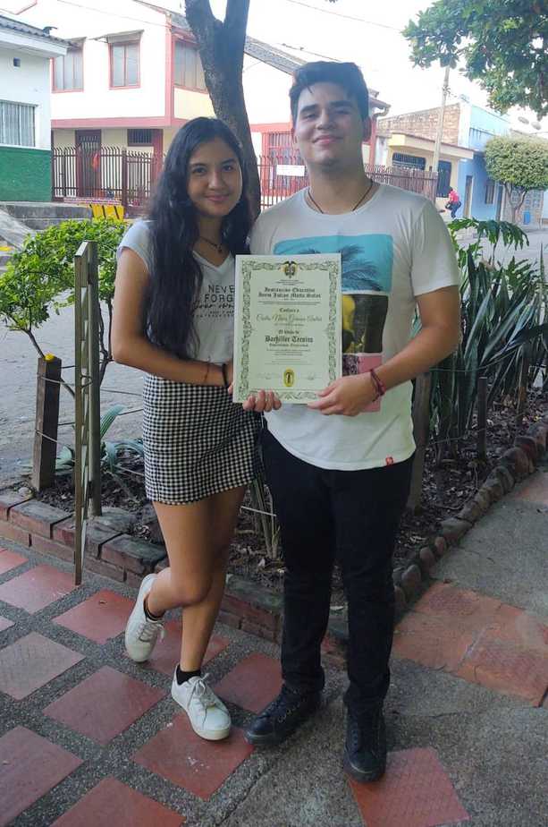 Valentina celia y Germán Castro