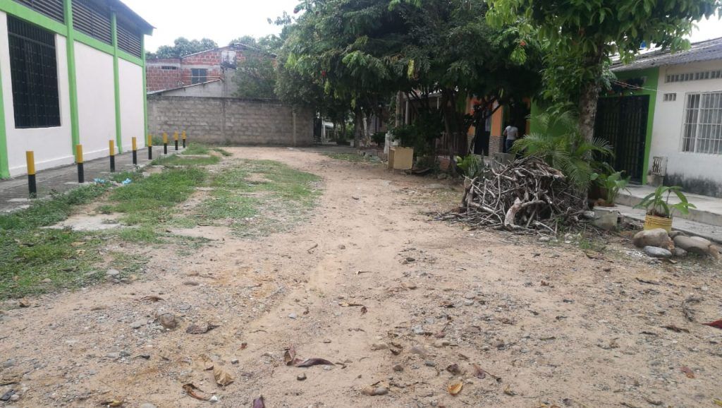 Calle 74 b del barrio se encuentra en avanzado estado de deterioro, habitantes reclamaron una intervención inmediata.