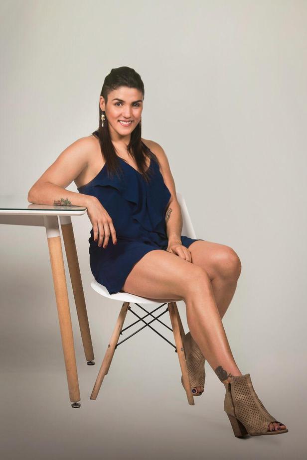 Olaya quien ha venido consolidándose no solo en el deporte también se proyecta como actriz.