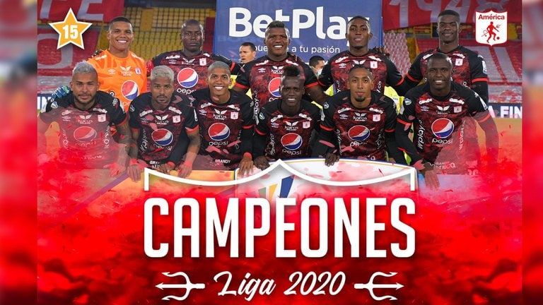 América conquista su estrella 15 y es bicampeón del fútbol colombiano