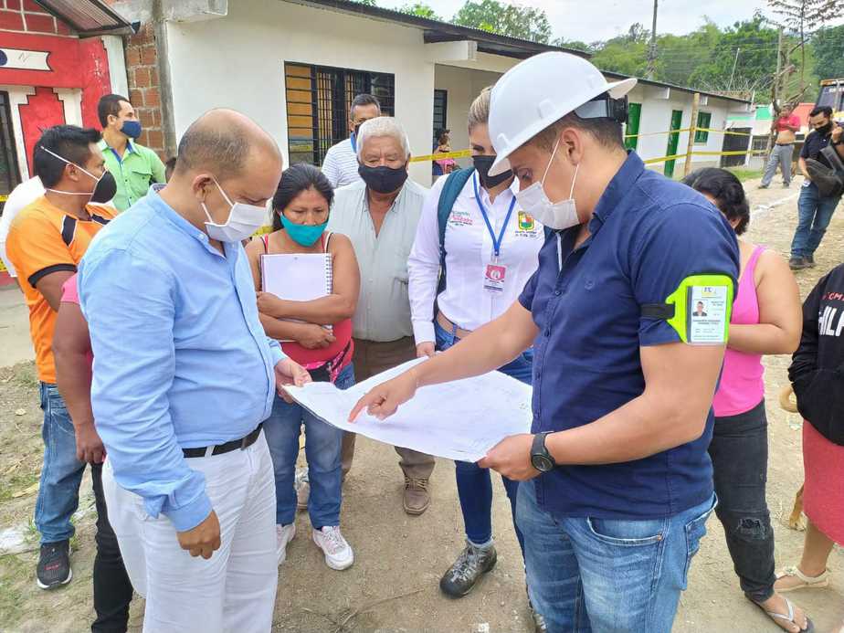 El alcalde ha estado vigilante de todos los proyectos que se ejecutan en el municipio.
