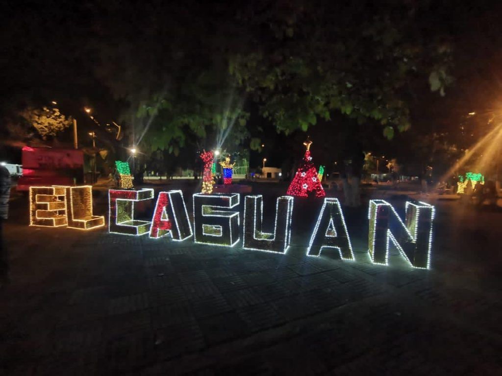 El Caguán fue uno los sitios en donde se decoró la navidad.