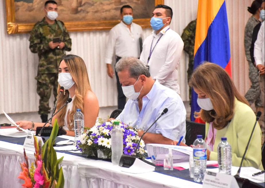 Ortigoza lideró el primer foro ‘No más violencia empodérate mujer’, el cual tuvo la presencia de la vicepresidencia de la república, Marta Lucía Ramírez e invitados nacionales.