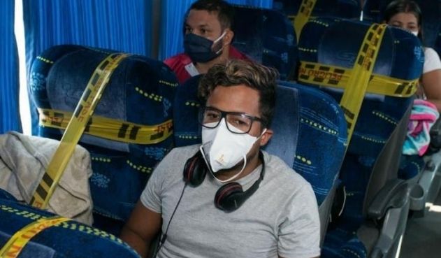 Buses intermunicipales podrán usar el 70% de capacidad