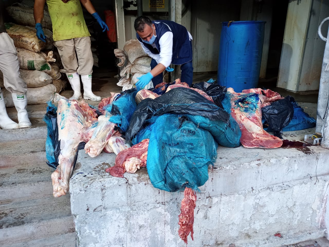 Decomisaron carne de dudosa procedencia en Neiva