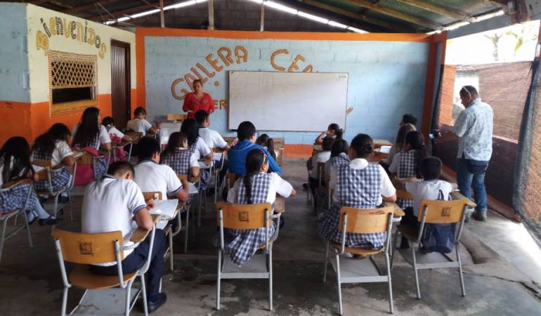 El estudio de alternancia escolar sería solo para 35 municipios del Huila.