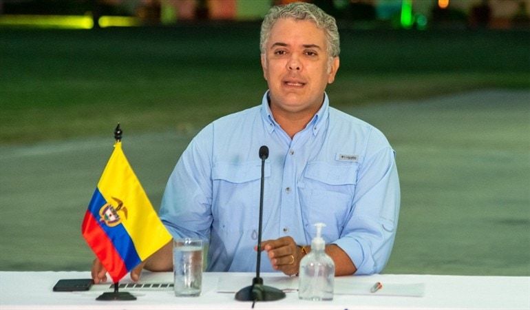 Duque rechaza violencia en el Congreso de EE.UU.