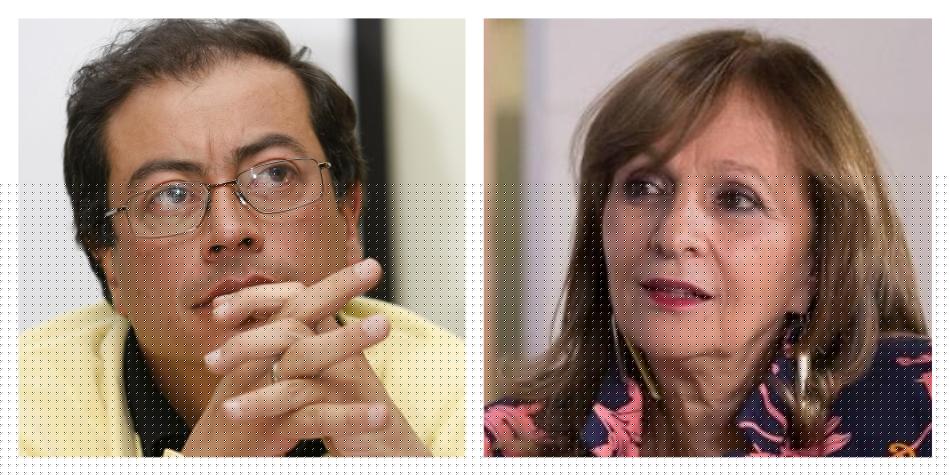Continúa el rifirrafe entre Gustavo Petro y Ángela María Robledo