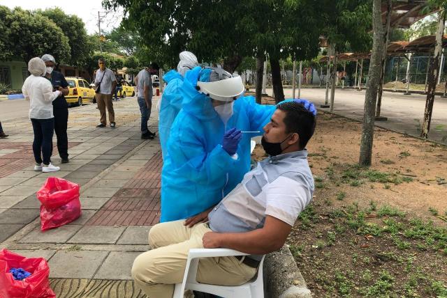 Huila entra en tendencia a la baja de casos activos de covid-19