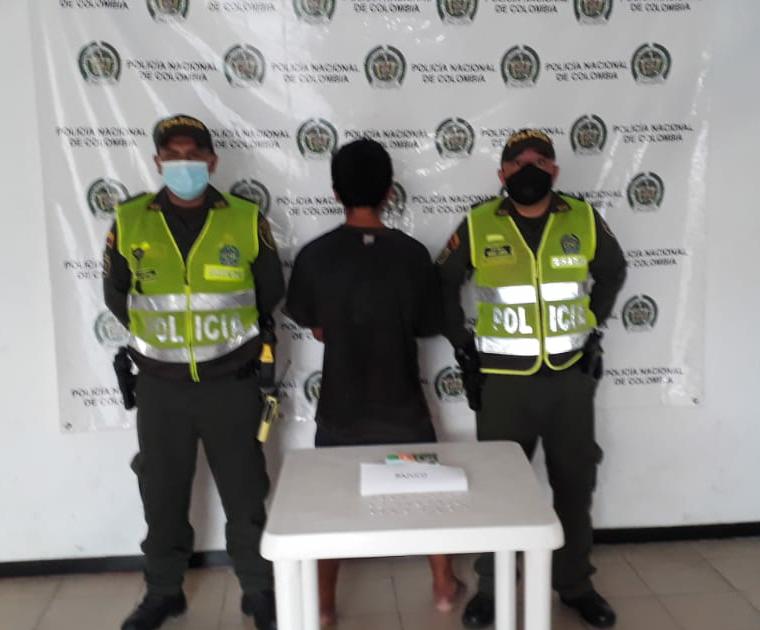 Sujeto fue capturado con sustancias alucinógenas