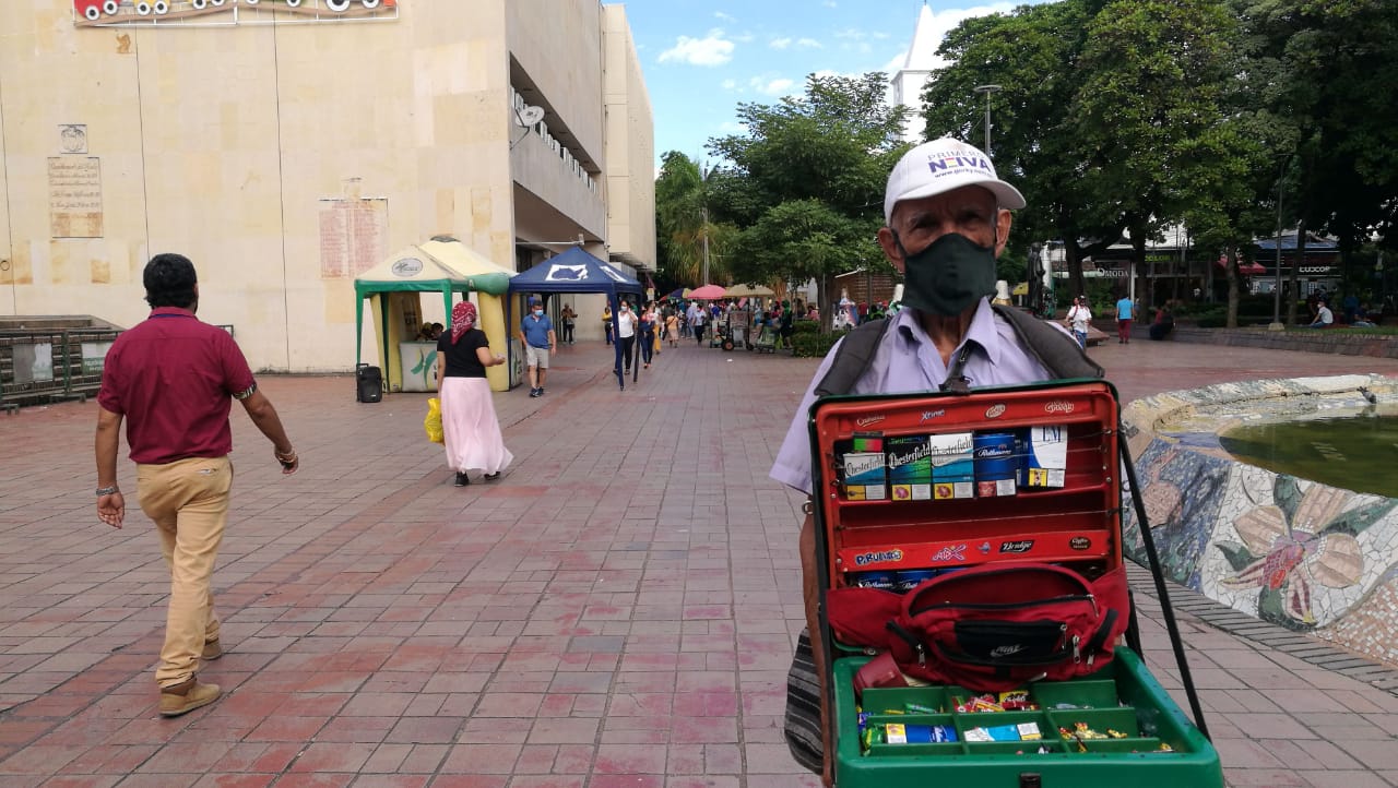 Solo, así sobrevive Misael