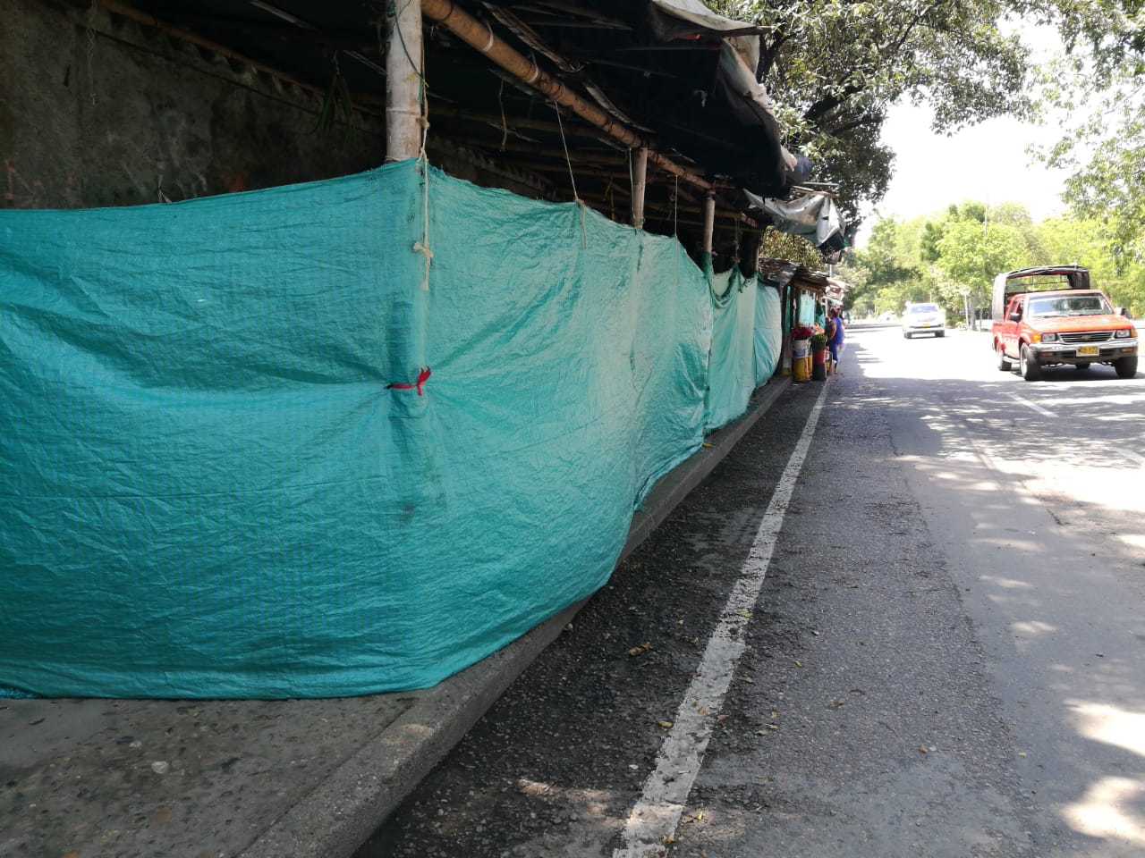 Por la mala situación económica, más de la mitad del comercio de las flores en el Cementerio Central, se vio obligado a cerrar.