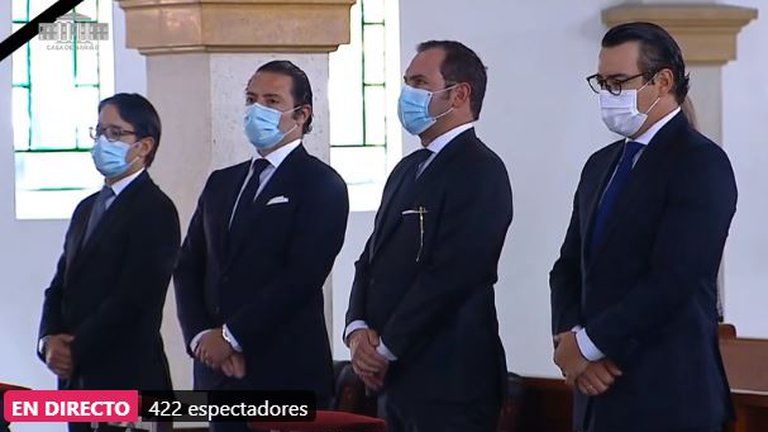 Honras fúnebres de MinDefensa se llevan a cabo en Capilla Cristo Salvador