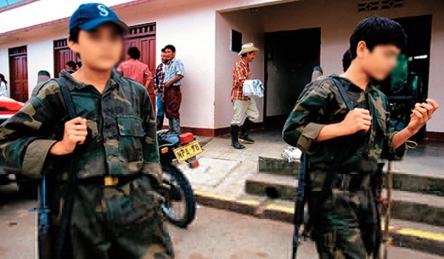 Rescatan a cinco menores reclutados por disidencias