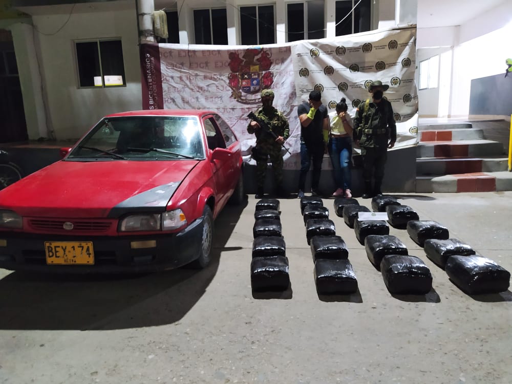 Aumento considerable en la incautación de productos ilícitos en las vías del Huila.