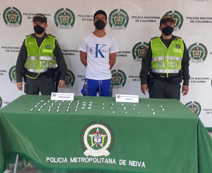 Capturado por llevar varias dosis de marihuana