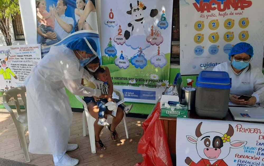 El Huila le cumple al esquema de vacunación regular