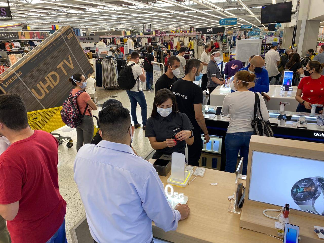 Las ventas del comercio minorista disminuyeron 2,8%