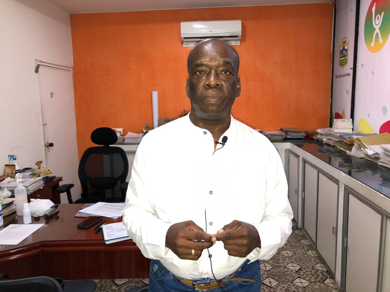 Giovanni Córdoba, secretario de Educación de Neiva.