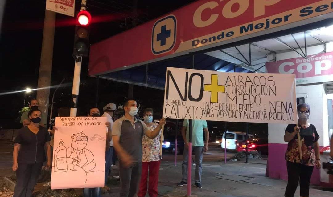 Habitantes de algunos sectores de la ciudad, han protestado en contra de la inseguridad.