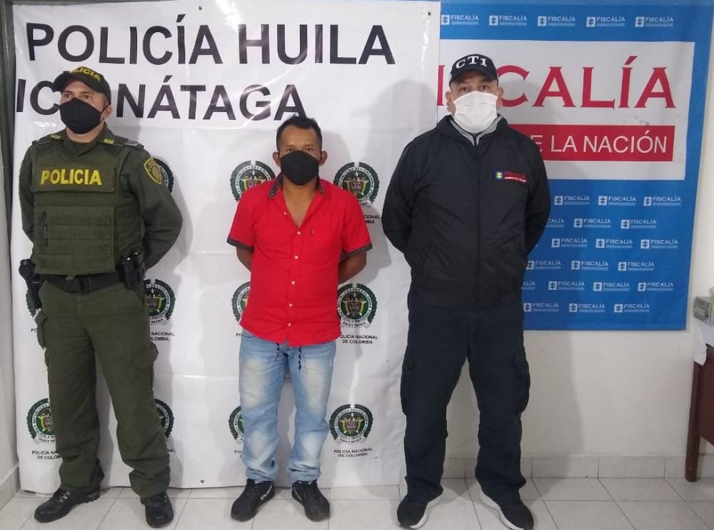 Capturado abusador sexual de menor de 14 años en Nátaga