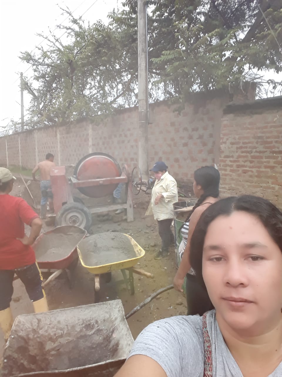 Por medio de una reunión de lideres lograron esta gestión entre la comunidad.