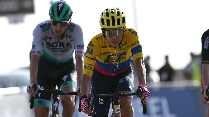 Higuita llega cuarto en quinta etapa del UAE Tour