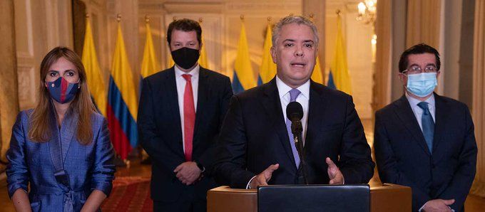Duque anunció la llegada a Colombia de las primeras 50 mil vacunas de Pfizer