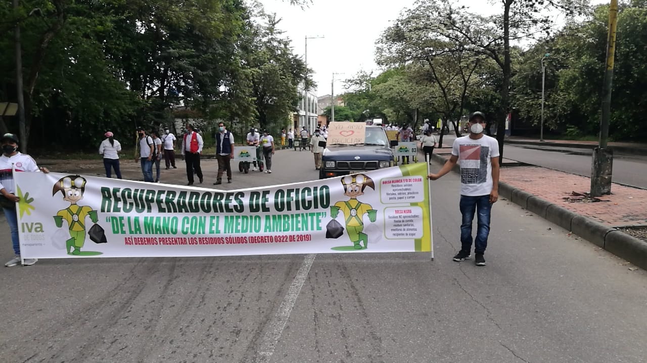 Recicladores conmemoraron su día con manifestación