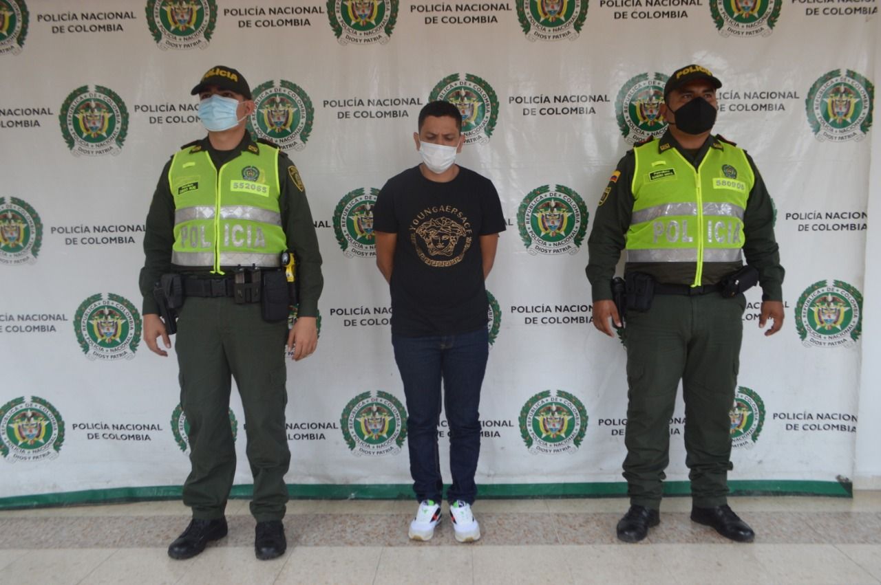 Capturado por el delito de hurto agravado