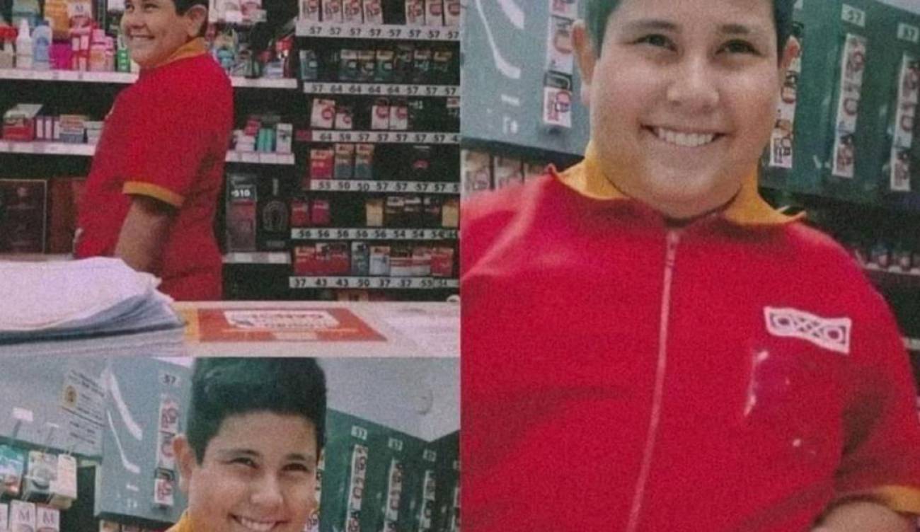 El niño del OXXO que se volvió viral en redes por su reacción
