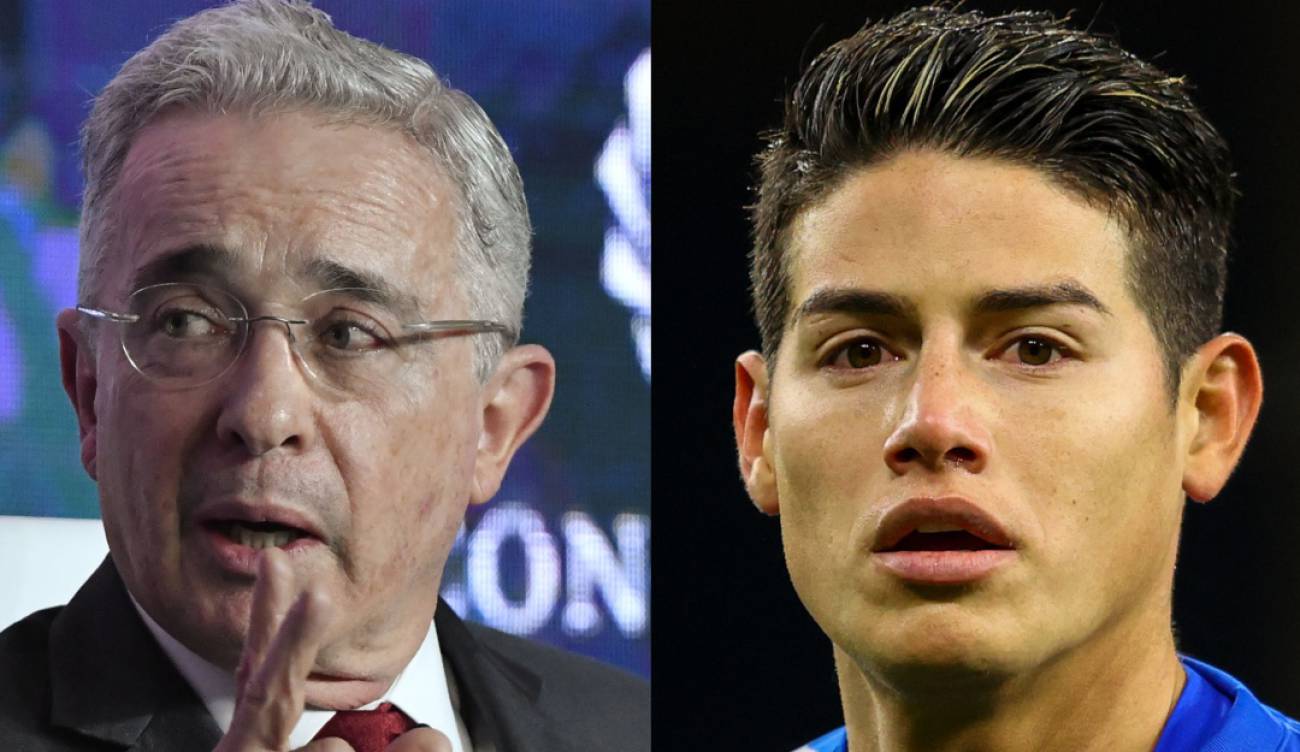 Uribe y James, los hombres colombianos más buscados en Google
