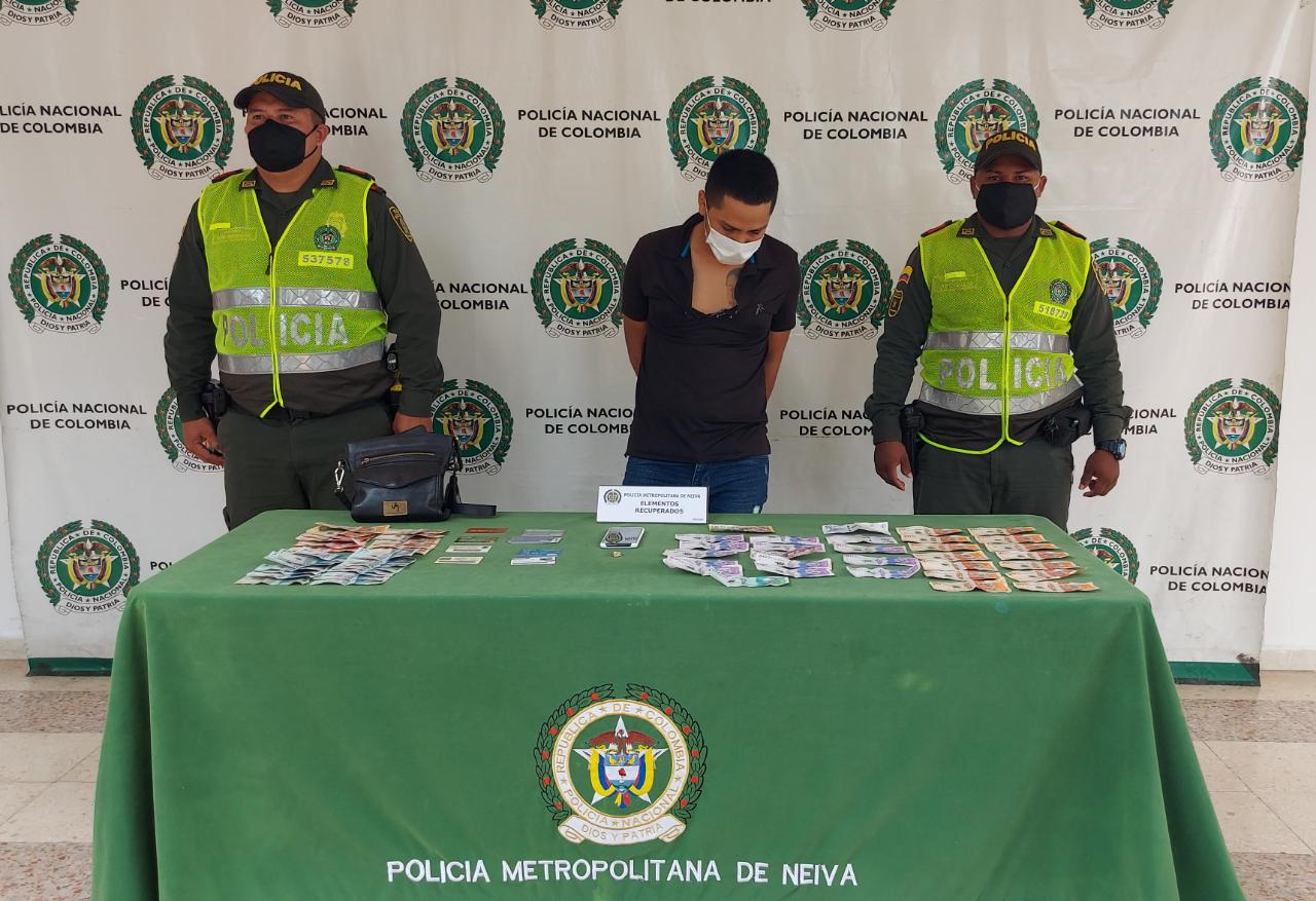 Hombre fue capturado en flagrancia