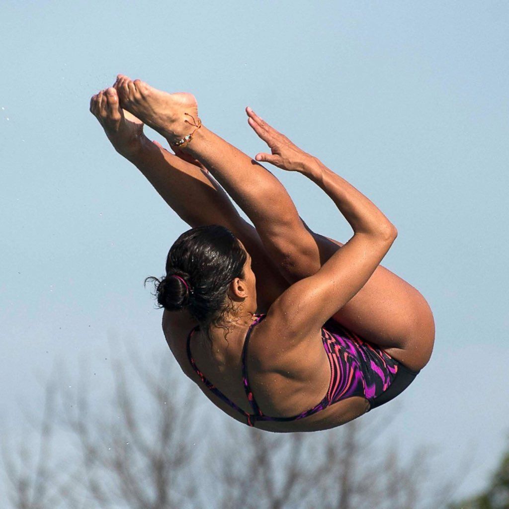 Diana Pineda guía a Colombia a dos oros en Sudamericano de clavados