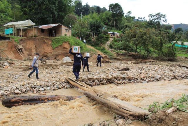 Van 1.326 familias afectadas por ola invernal en el Huila