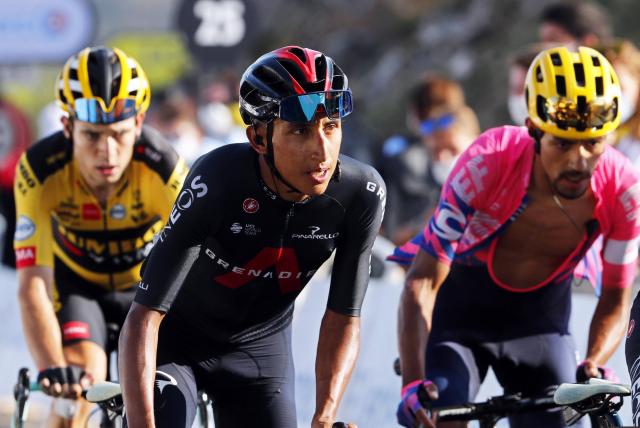 Egan Bernal mantiene la ilusión de entrar al podio de la Tirreno-Adriático
