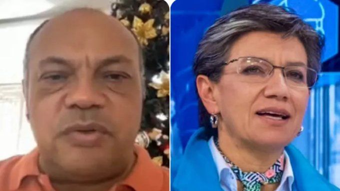 «Mosquita muerta»: ofensivo reclamo de Luis Colmenares a Claudia López