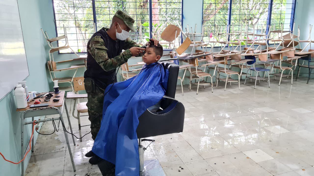 Ejército Nacional trabaja en pro al desarrollo de Algeciras