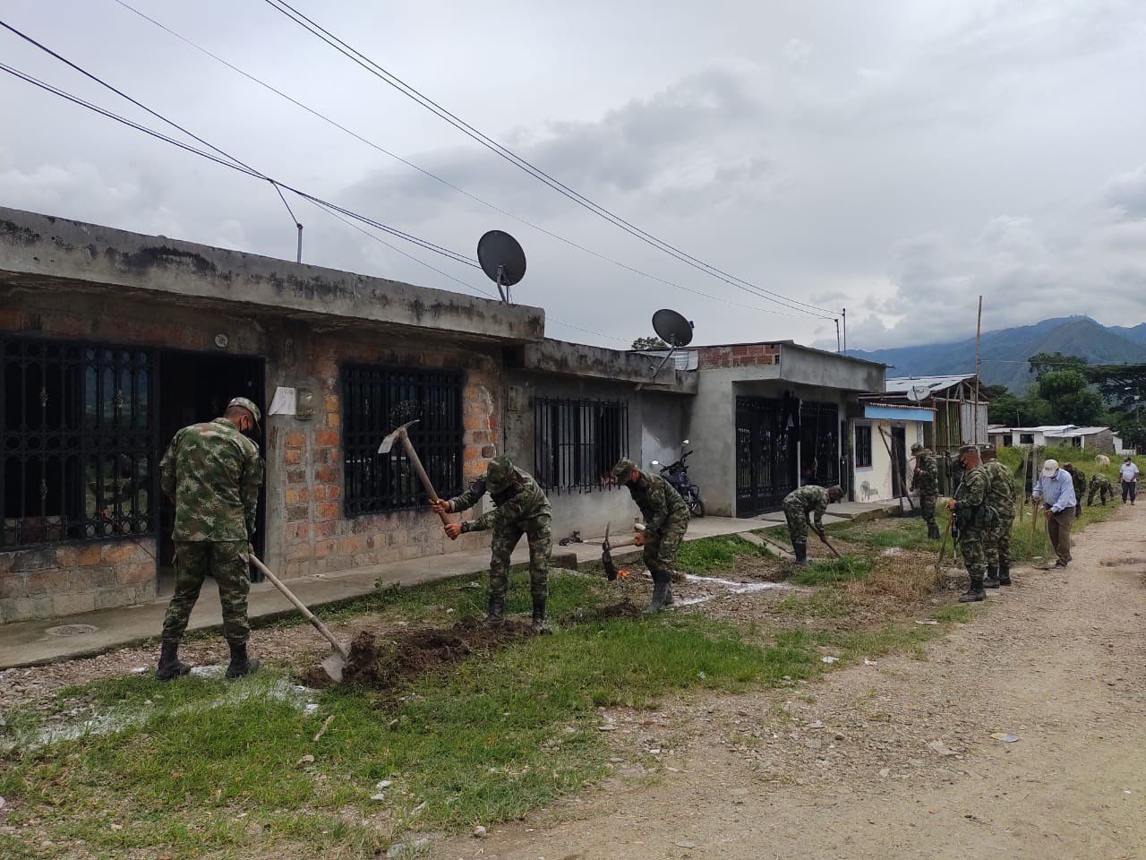 Como consecuencia de la ola invernal, se adelantan obras de canalización en La Plata