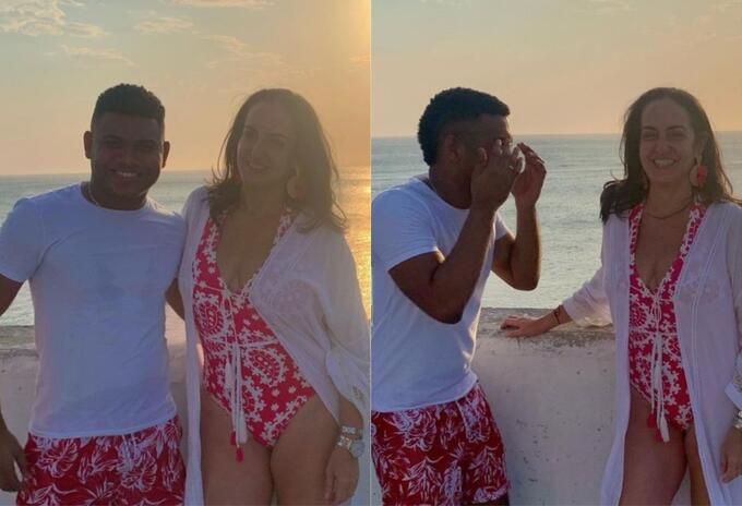 ¿Los más íntimos? María F. Cabal y Polo Polo de paseo por Santa Marta